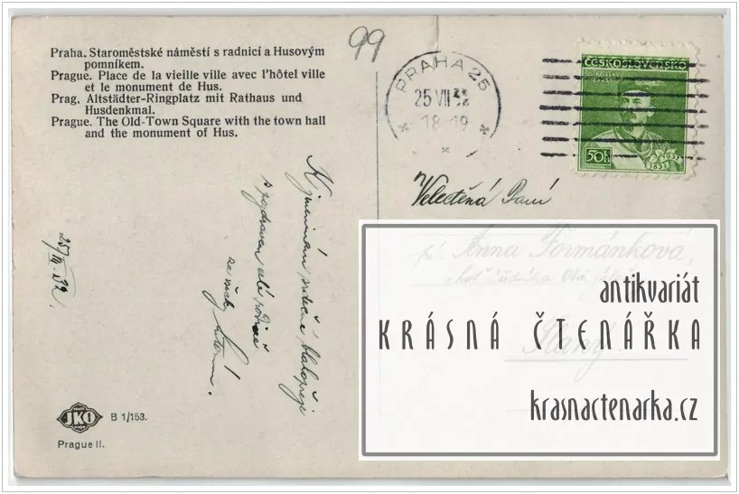 PRAHA, Staroměstské náměstí s radnicí