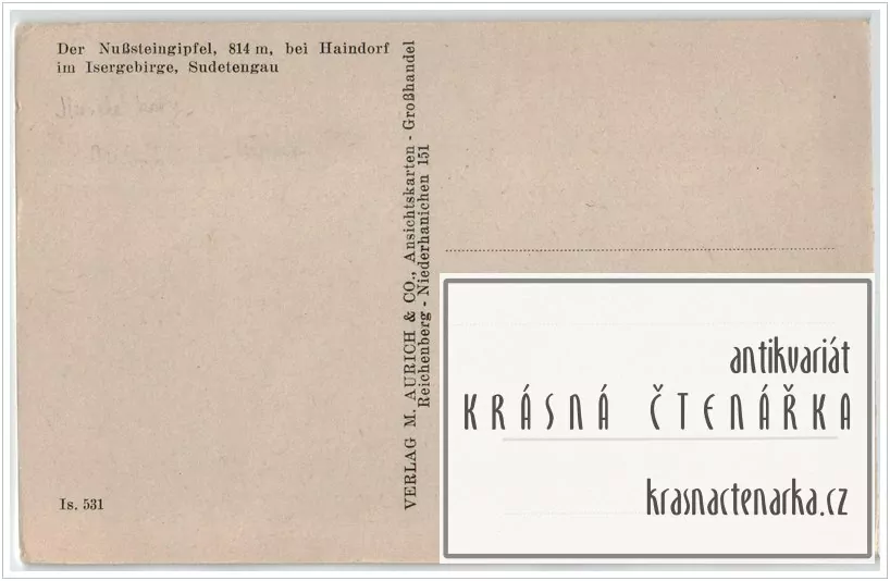 Hora OŘEŠNÍK u Hejnic