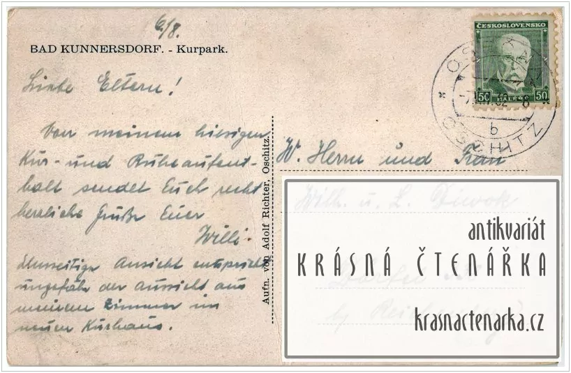 LÁZNĚ KUNDRATICE, Lázeňská část