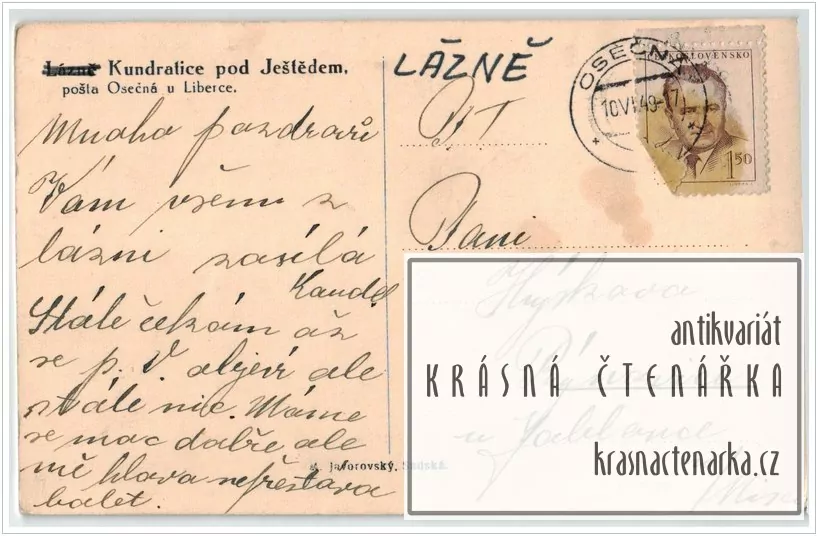 LÁZNĚ KUNDRATICE, Lázeňská část