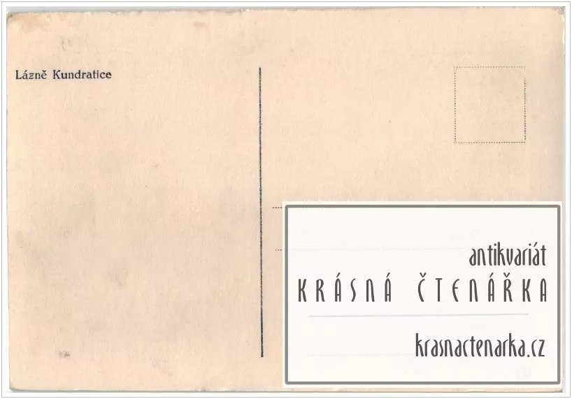 LÁZNĚ KUNDRATICE, Lázeňská část