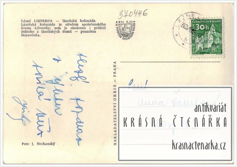 LÁZNĚ LIBVERDA, Kolonáda