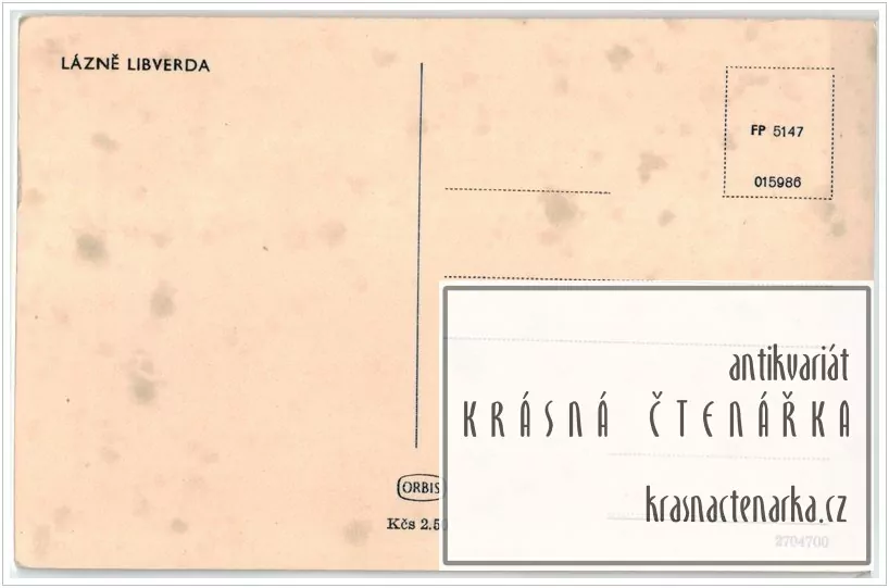 LÁZNĚ LIBVERDA, Kolonáda