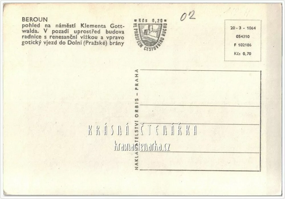 BEROUN, Náměstí Klementa Gottwalda