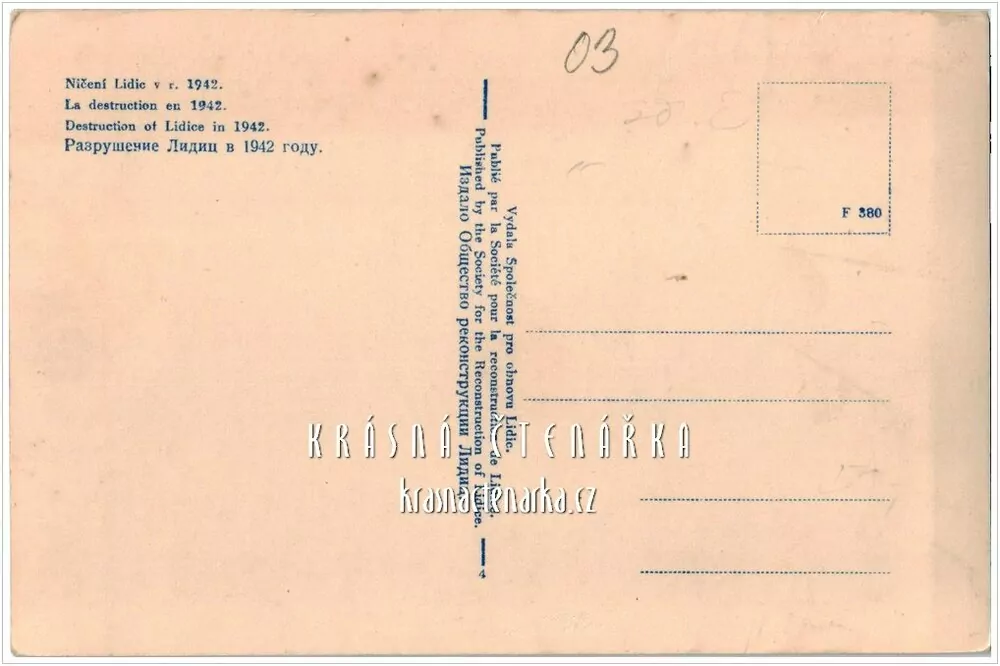 LIDICE, Ničení Lidic 1942