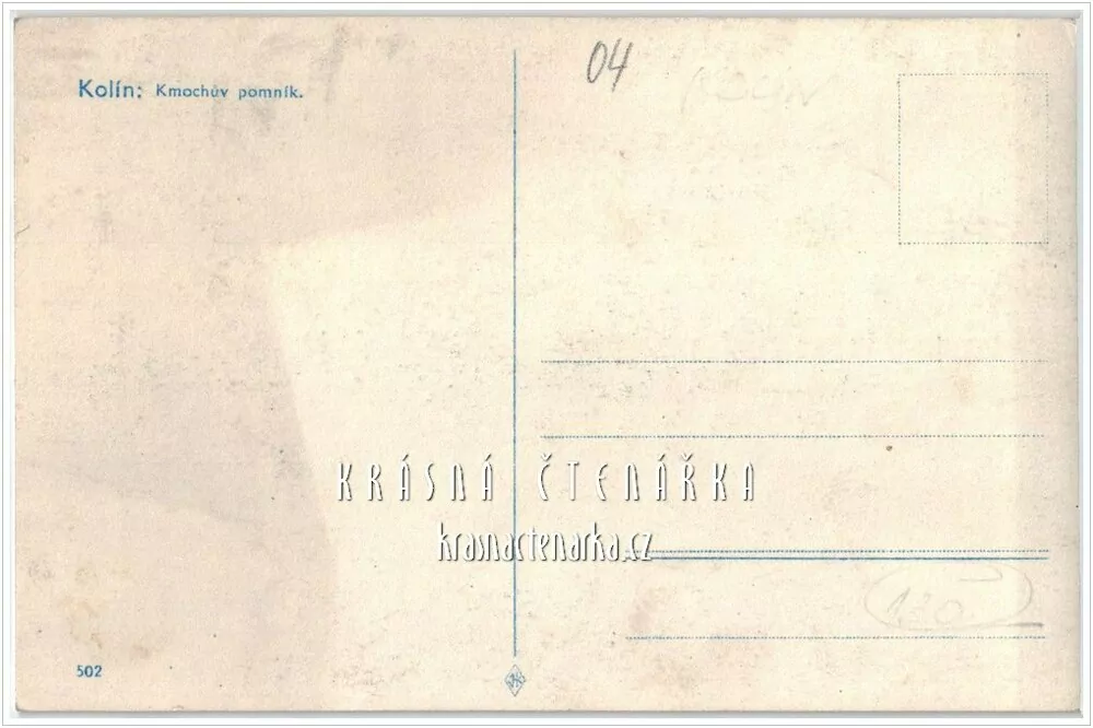 KOLÍN, Památník Františka Kmocha