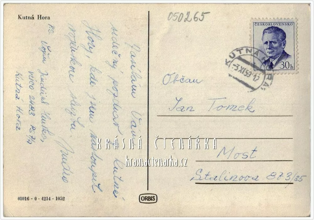 KUTNÁ HORA, Kamenná kašna