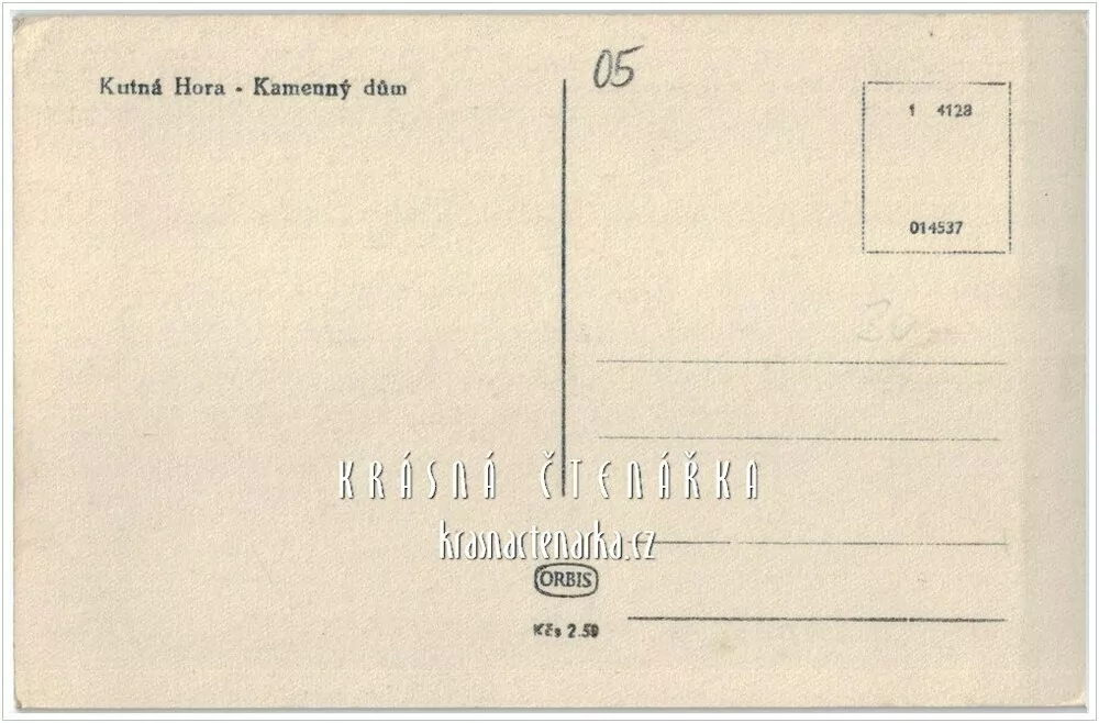 KUTNÁ HORA, Kamenný dům