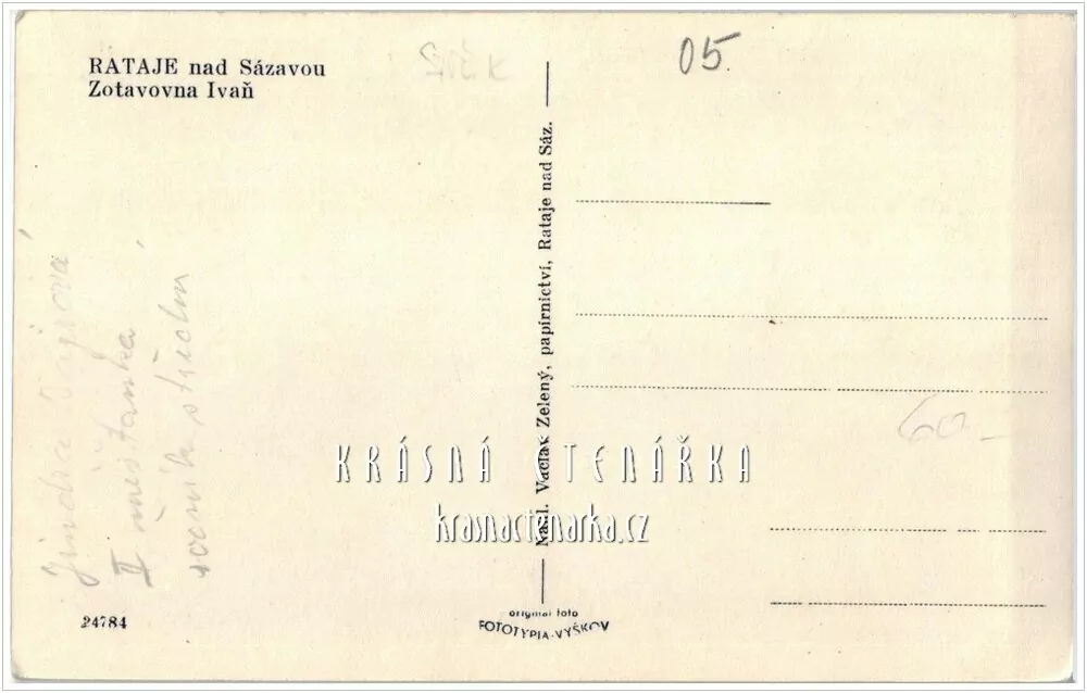 RATAJE NAD SÁZAVOU - IVÁŇ, Zotavovna Iváň