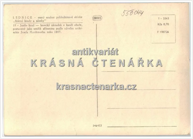 Zámek LEDNICE, Janův hrad