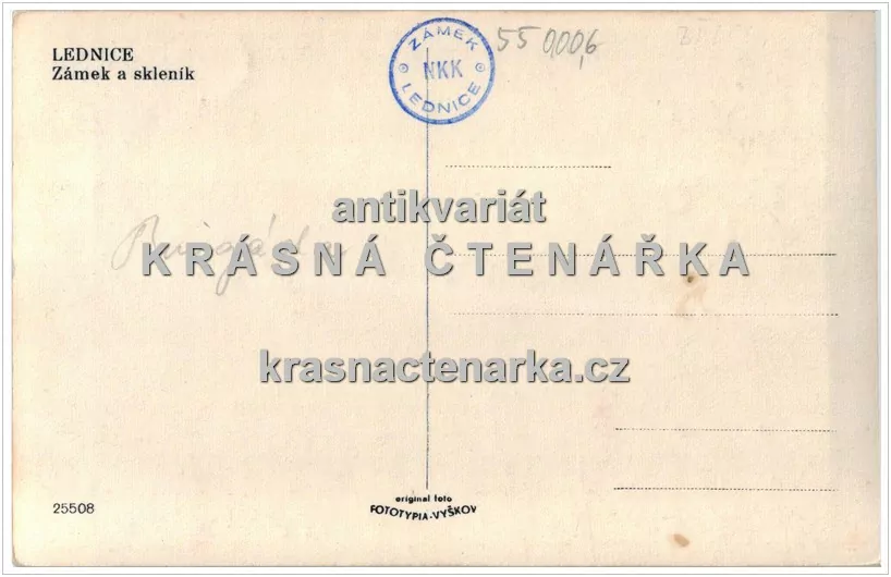 Zámek LEDNICE, Skleník