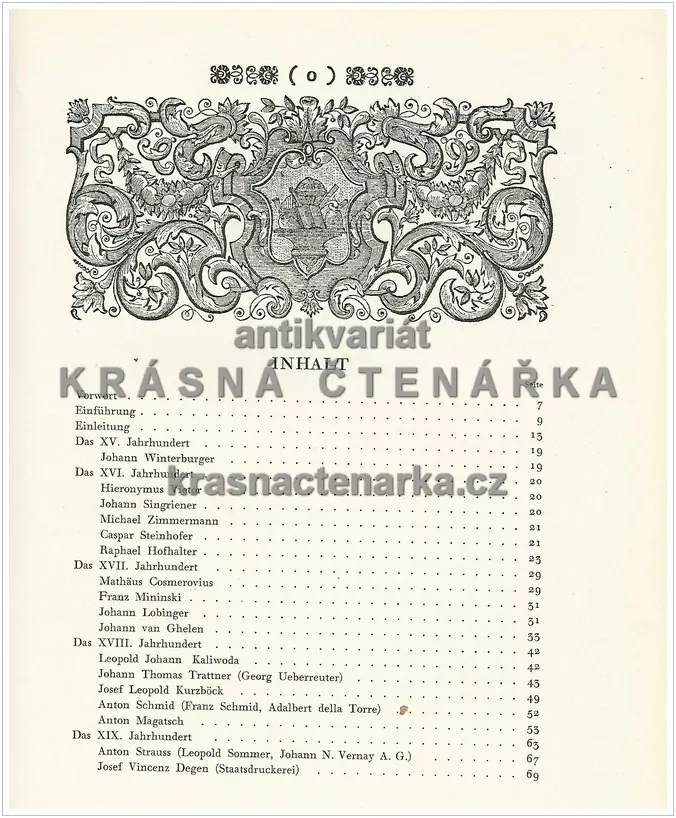 GESCHICHTE DER WIENER SCHRIFTGIESSEREIEN (Fritz Georg)