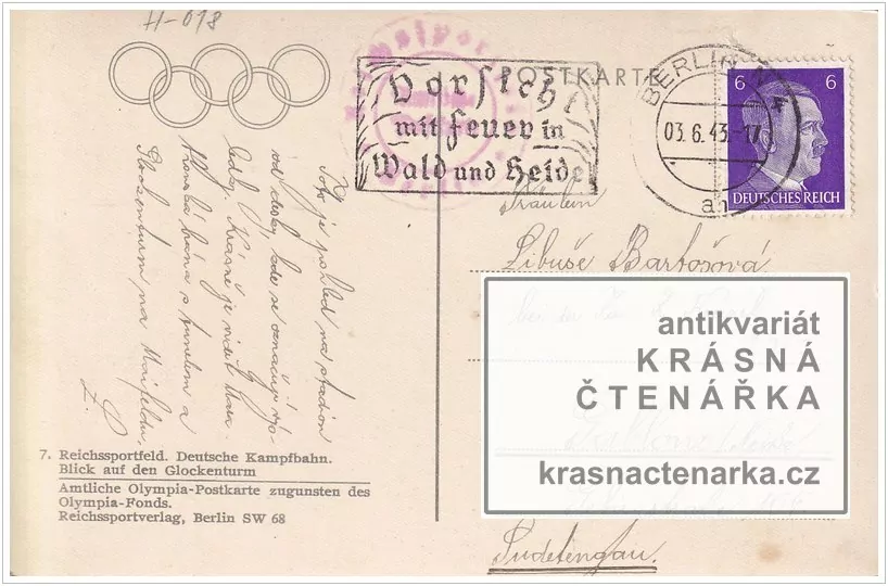 STADION v Berlíně, Reichssportfeld, Olympia