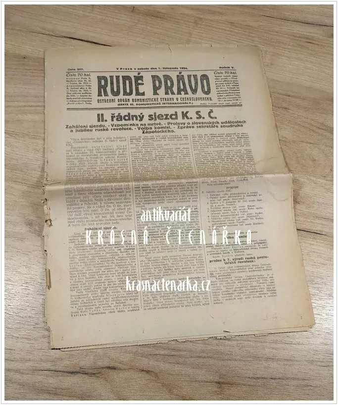 RUDÉ PRÁVO, číslo 257 / 1924