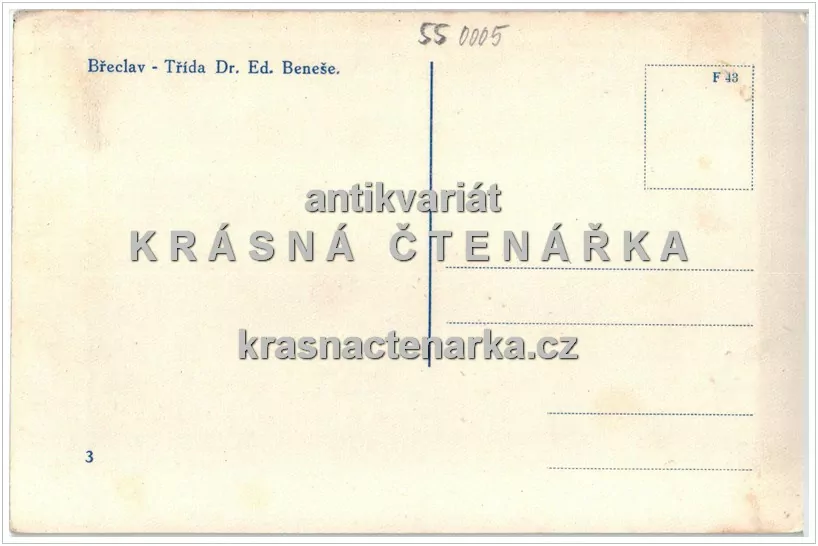 BŘECLAV, Třída Dr. E. Beneše