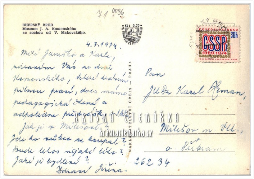 UHERSKÝ BROD, Muzeum J. A. Komenského