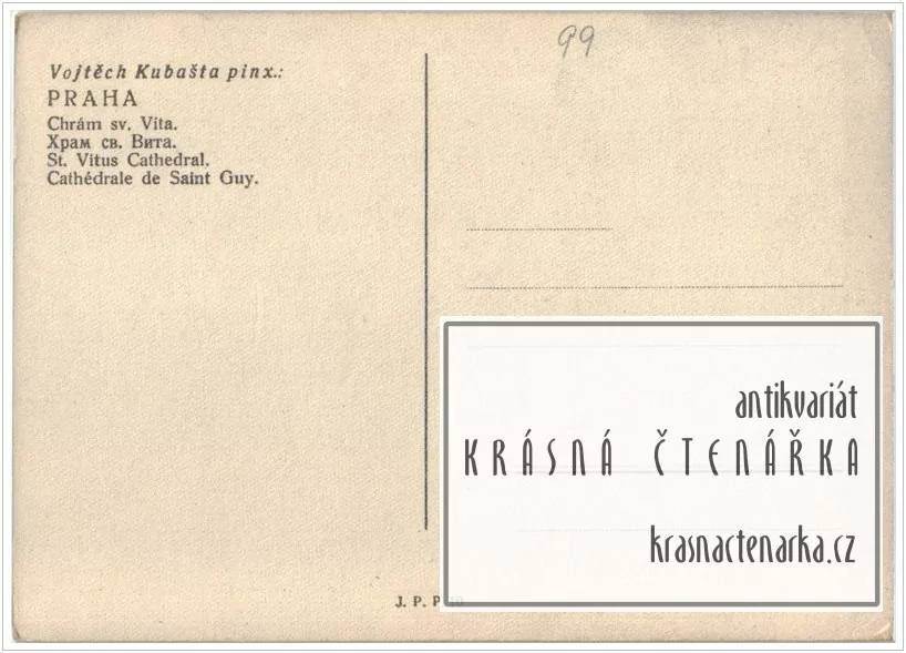 PRAHA, Chrám sv. Víta (il. Kubašta Vojtěch)