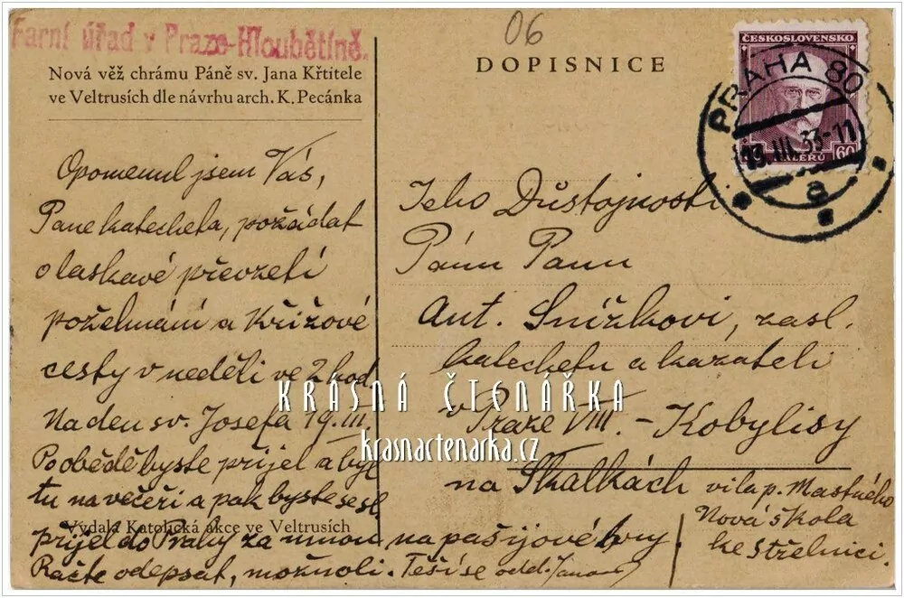 VELTRUSY, Kostel Narození sv. Jana Křtitele