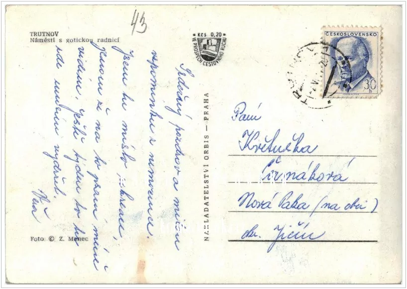 TRUTNOV (Náměstí, nyní Krakonošovo náměstí)