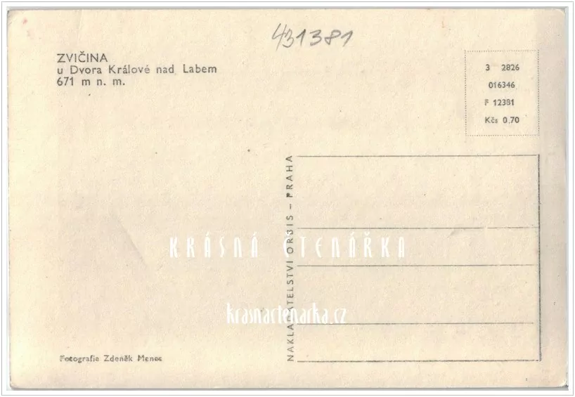 ZVIČINA (Kostel sv. Jana Nepomuckého)