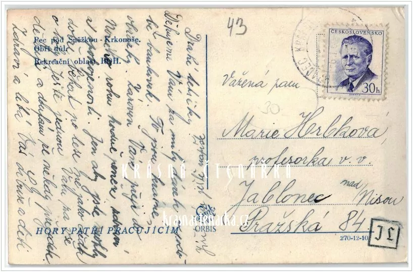 PEC POD SNĚŽKOU - OBŘÍ DŮL