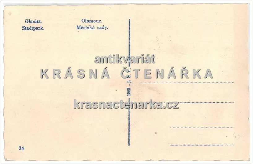 OLOMOUC (Městké sady)