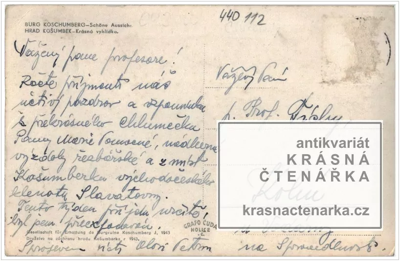 Zřícenina hradu Košumberk