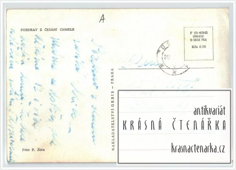 POZDRAV Z ČESÁNÍ CHMELE a Z CHMELOVÉ BRIGÁDY