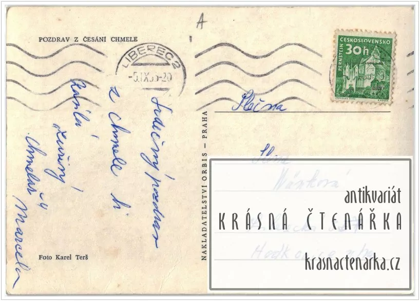 POZDRAV Z ČESÁNÍ CHMELE a Z CHMELOVÉ BRIGÁDY