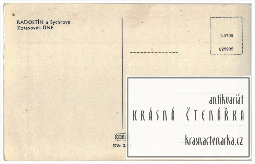 SYCHROV - RADOSTÍN, Ozdravovna