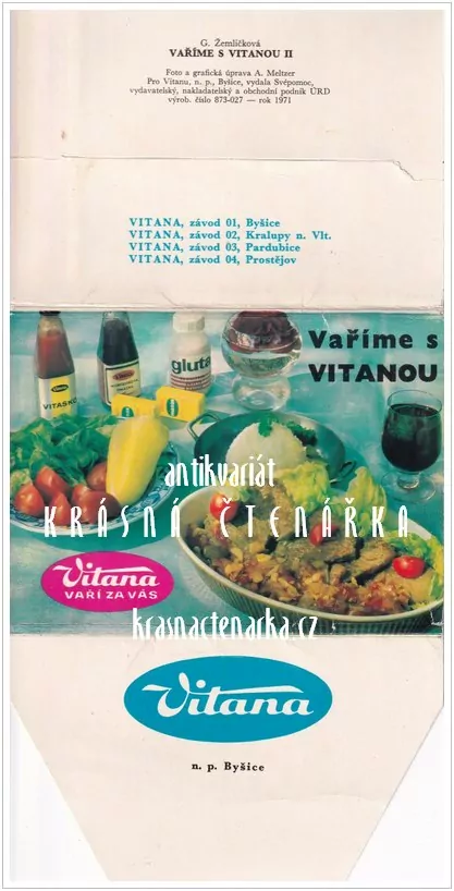 REKLAMNÍ materiál: VITANA (konvolut 8 ks)