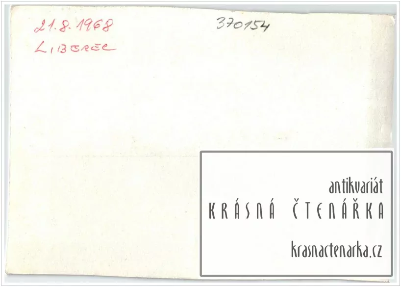 LIBEREC, Radnice v roce 1968