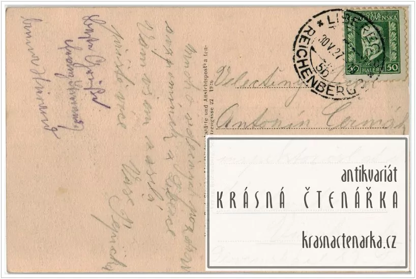 LIBEREC, Radnice, náměstí a také Metznerova kašna