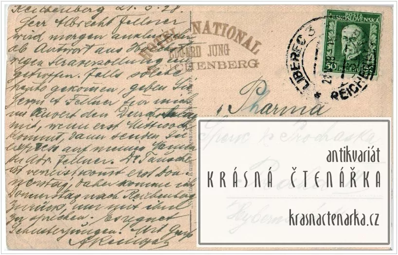 LIBEREC, Radnice, náměstí a také Metznerova kašna