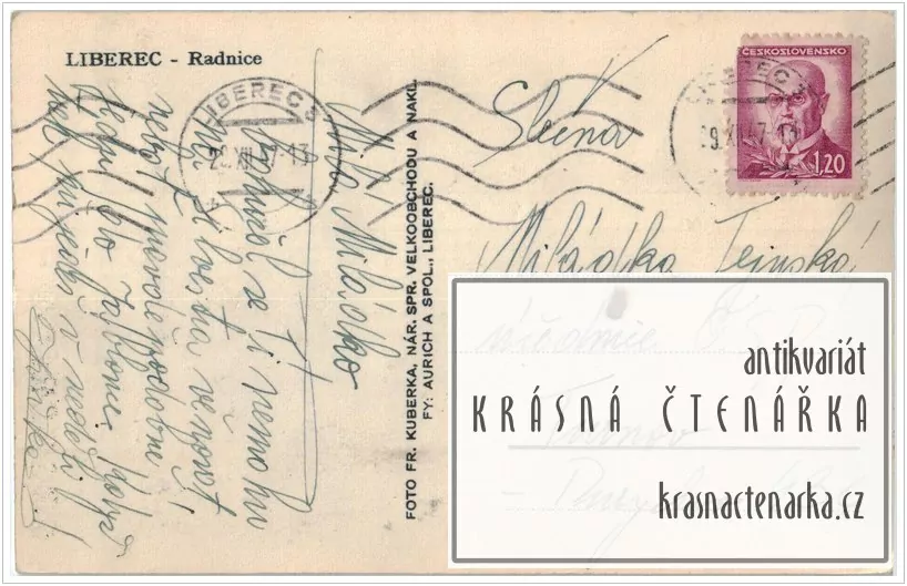 LIBEREC, Radnice, náměstí a také Metznerova kašna