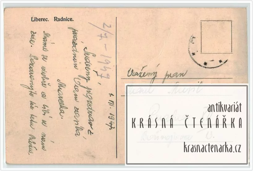 LIBEREC, Radnice a náměstí