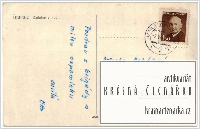 LIBEREC, Radnice v noci