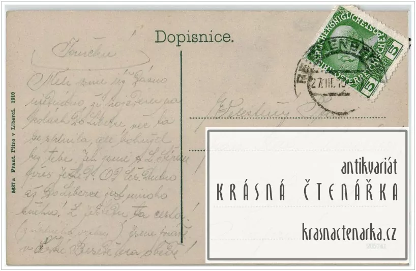 LIBEREC, Radnice, náměstí a Neptunova kašna