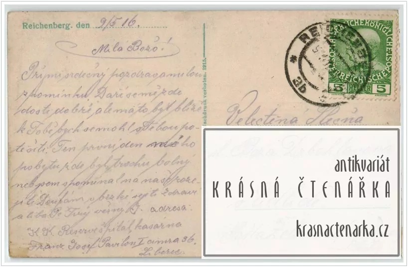 LIBEREC, Radnice a náměstí