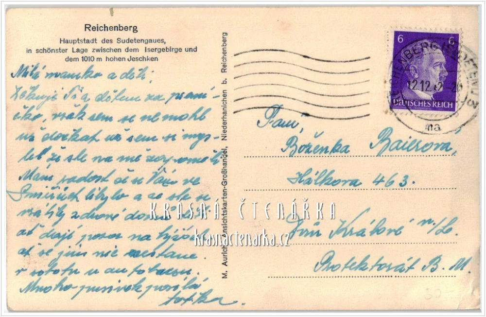 LIBEREC, Přehrada, v. n. Starý Harcov