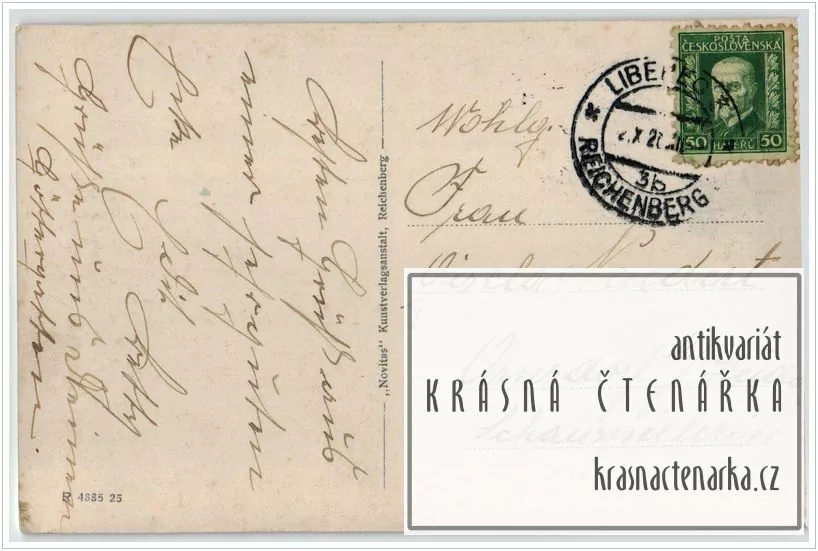 LIBEREC, Přehrada, v. n. Starý Harcov