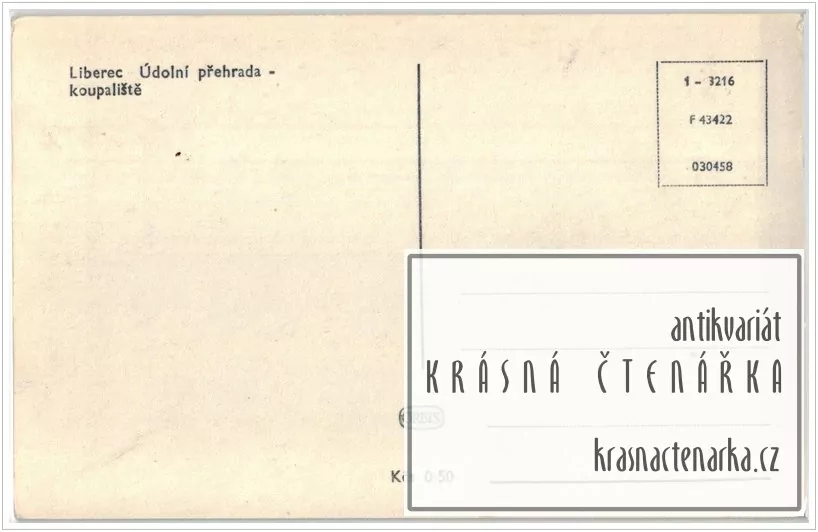 LIBEREC, Přehrada, v. n. Starý Harcov