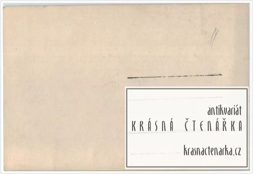 LIBEREC, Přehrada, v. n. Starý Harcov