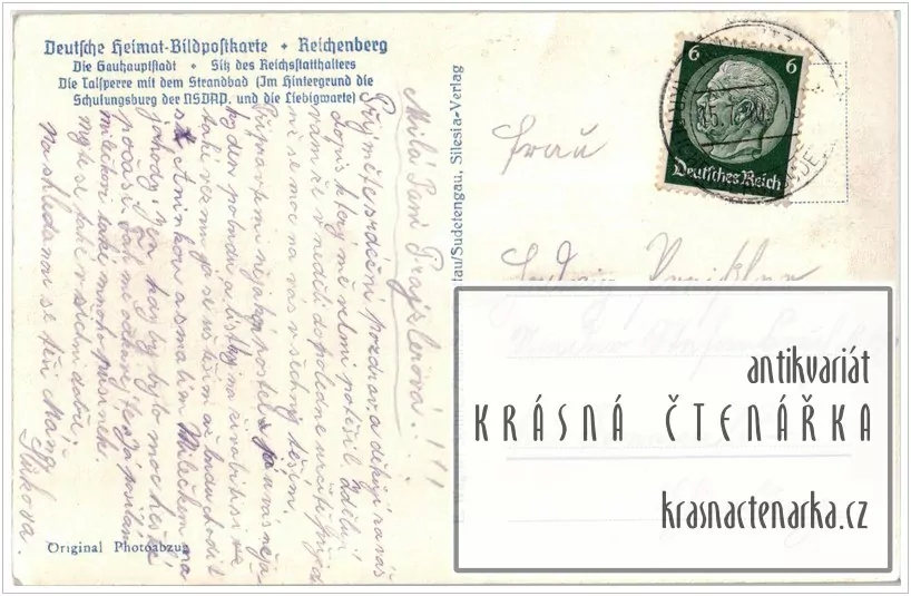 LIBEREC, Přehrada, v. n. Starý Harcov