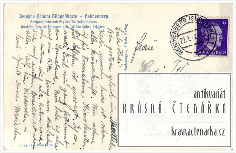 LIBEREC, Přehrada, v. n. Starý Harcov