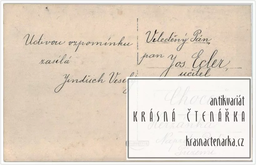 LIBEREC, Přehrada, v. n. Starý Harcov