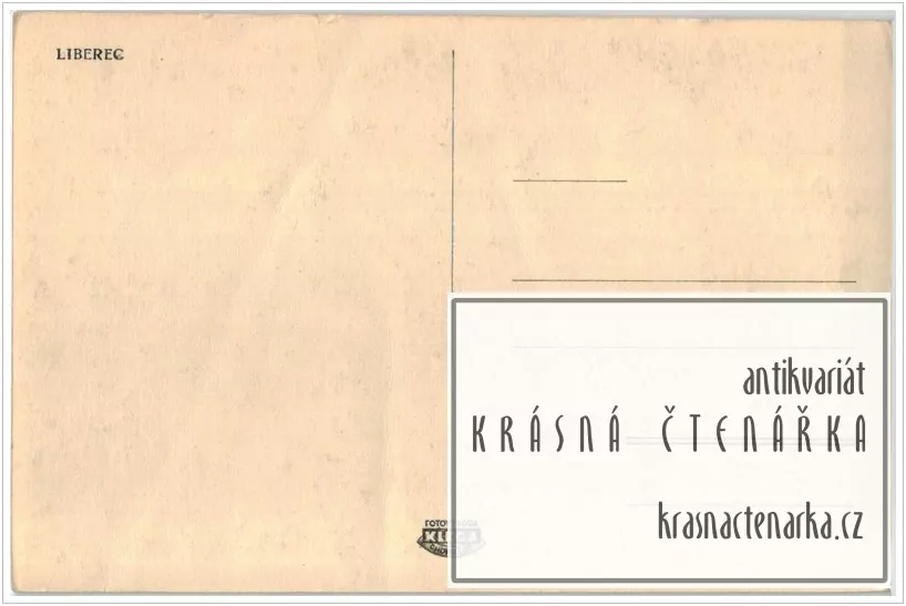 LIBEREC, Přehrada, v. n. Starý Harcov