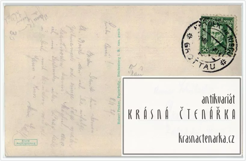 LIBEREC, Přehrada, v. n. Starý Harcov