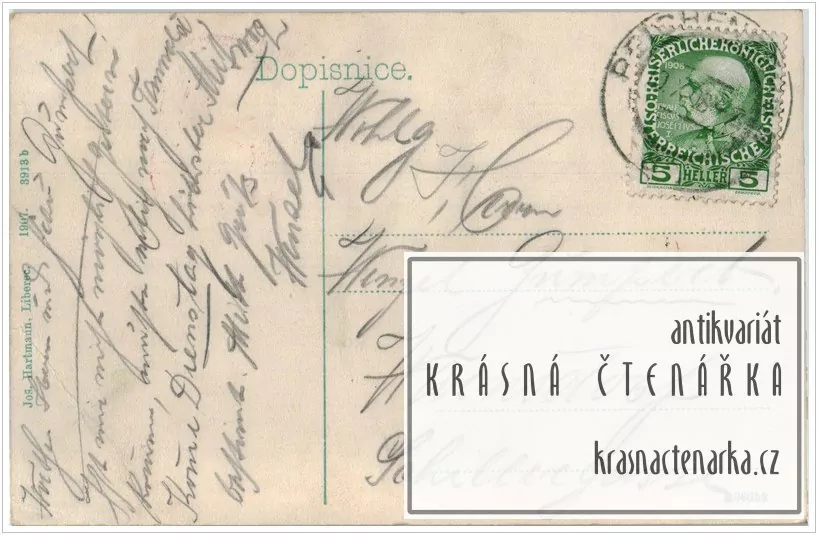 LIBEREC, Přehrada, v. n. Starý Harcov