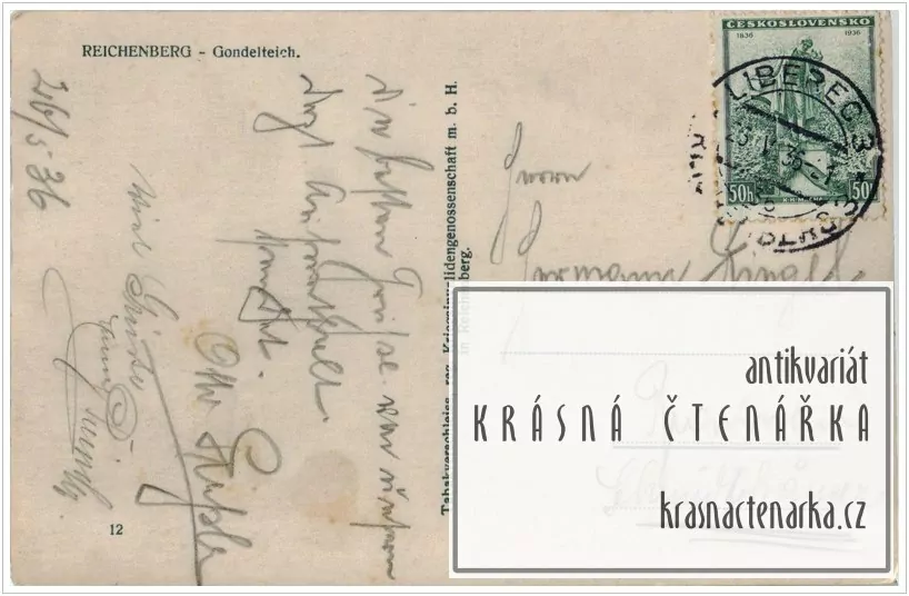 LIBEREC, Labutí jezírko a restaurace Rybářská bašta